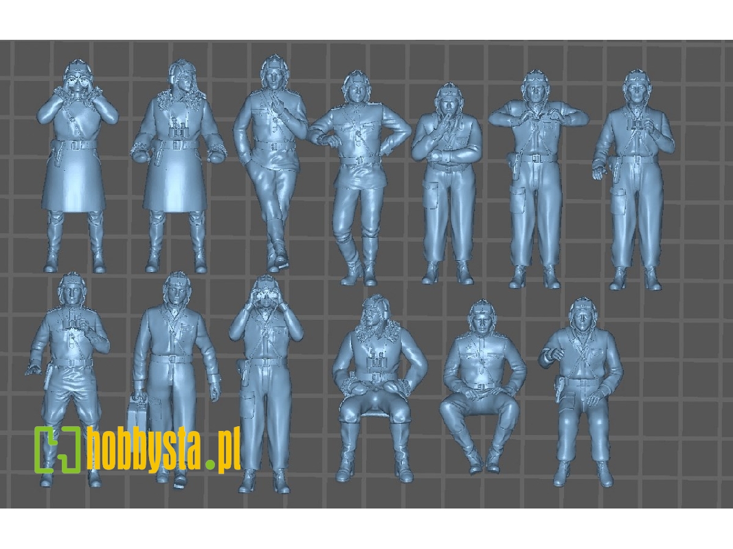 13 Russian Tank Soldiers - image 1