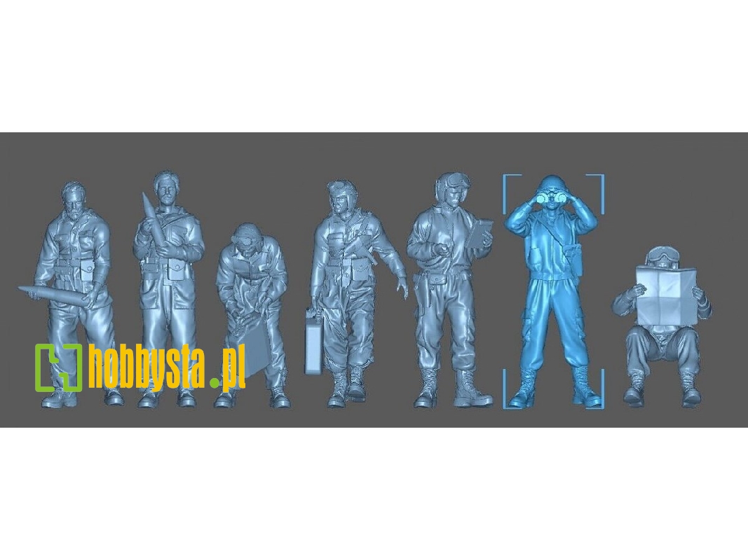 Us Tank Crew - 7 Figures - image 1