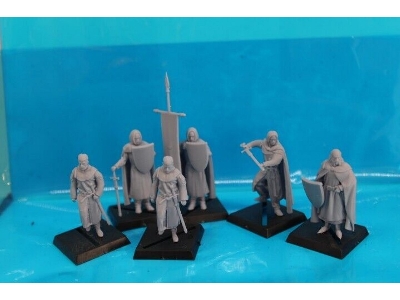 6 Templar Knights No. 2 With Flag - image 1
