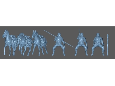 Roman Light Cavalry Attacking - image 1