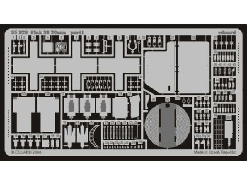 Flak 38 20mm 1/35 - Tristar - image 1