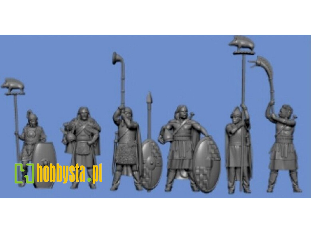 6 Celtic Warriors Leaders And Stands - image 1