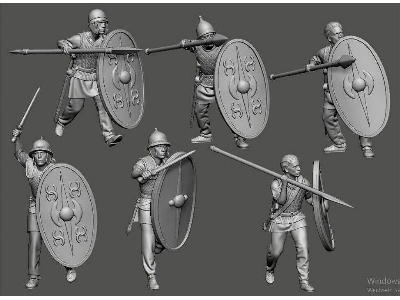6 Celts Attacking - image 1