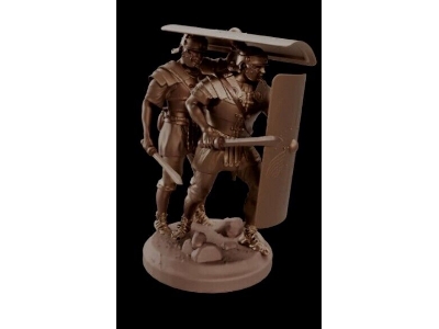 4 Roman Legionnaires Form A Shield Wall - image 1