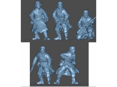 5 Men, German Volksturm - image 1