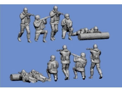 6 Ukrainian Soldiers Fighting - image 1