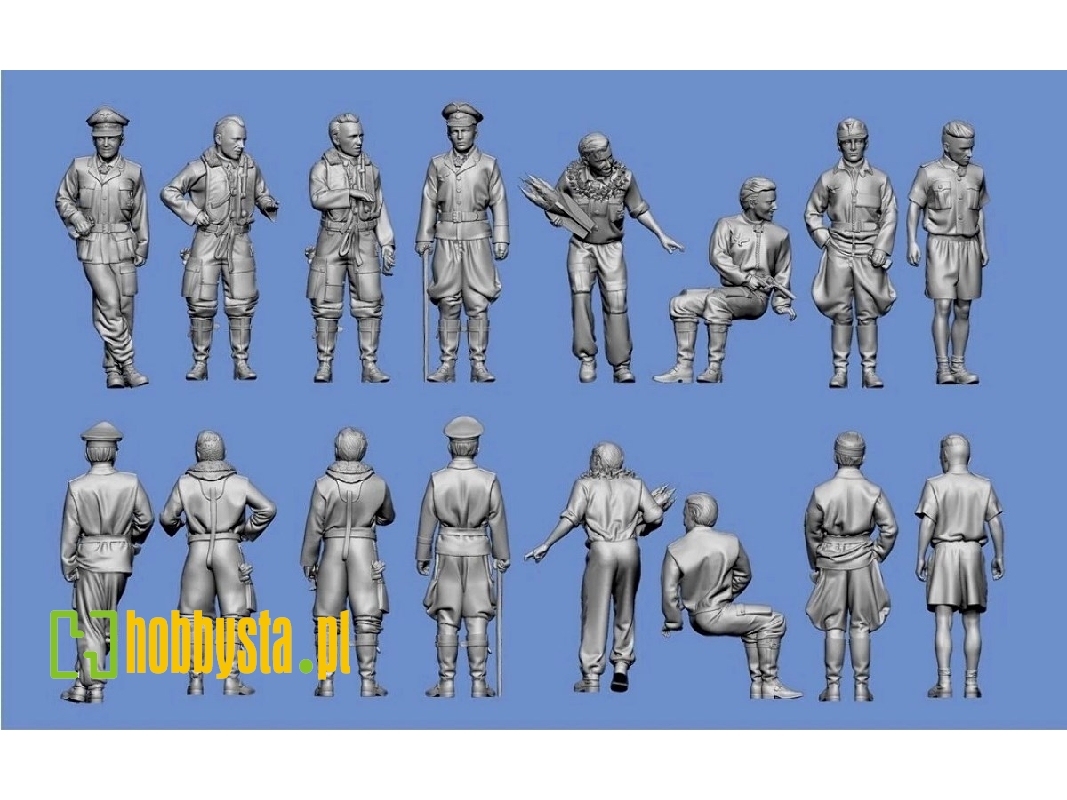 Wwii Battle Of Britain German Aces Part 2 Jg 51, Jg 53, Lg2 , - image 1