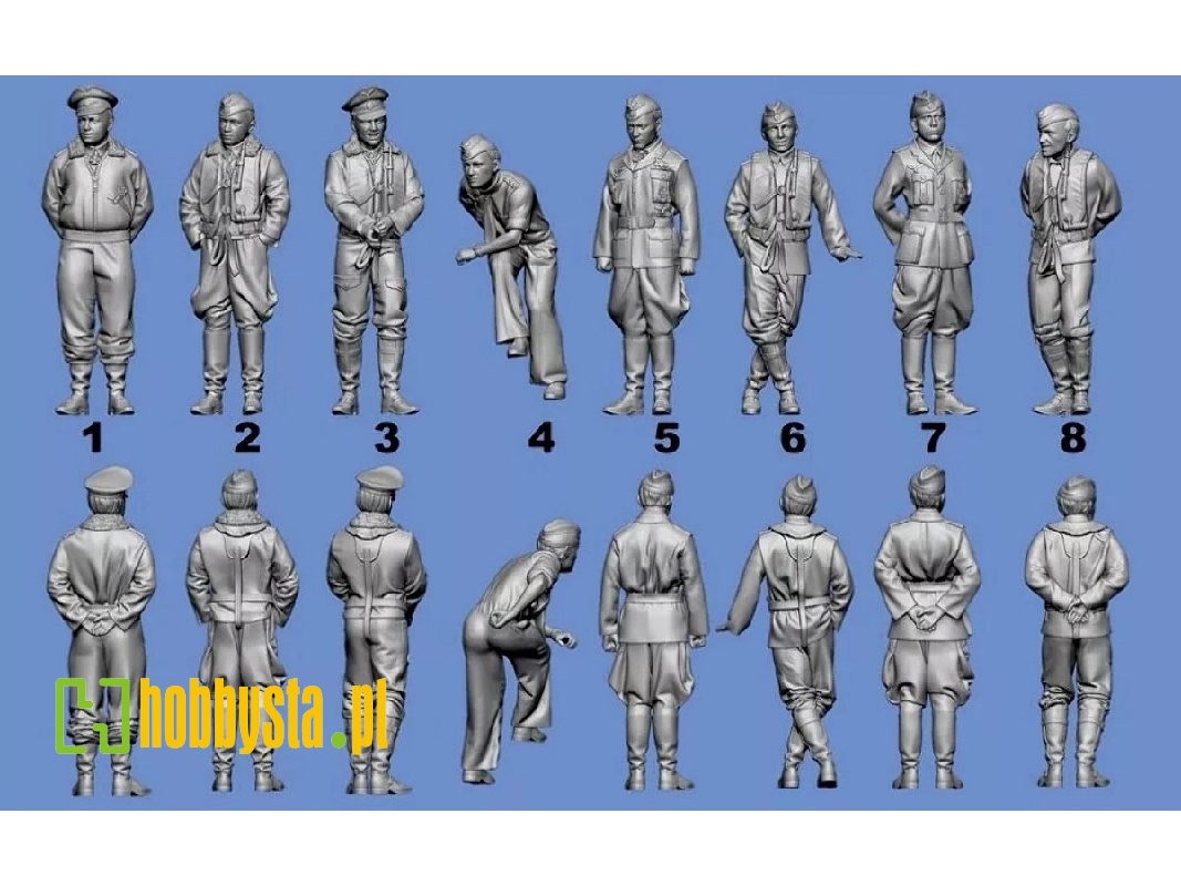 German Wwii Aces In France (1940) - Oesau / Mölders / Joppien / Ihlefeld / Schmidt / Tietzen / Mayer And Bretnütz - image 1