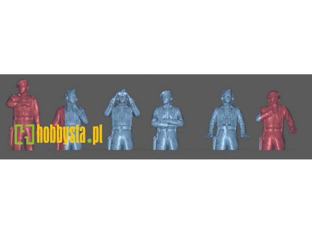 British Armoured Vehicles / Tanks Crew (Half-figures) - image 1