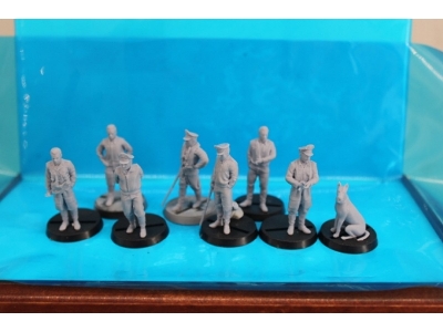 German Wwii Aces In France (1941-1944) - Mayer / Priller / Wurmheller / Schnell / Glunz / Hahn / Mietusch And Pflanz (3d-printed