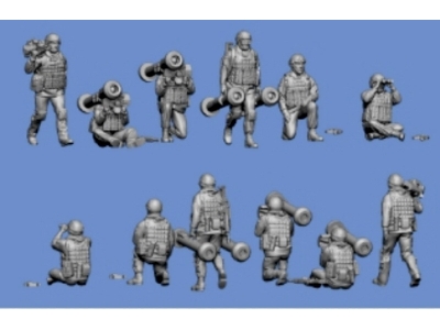Modern Bundeswehr Soldiers With Anti-tank Weapons (3d-printed) - image 1