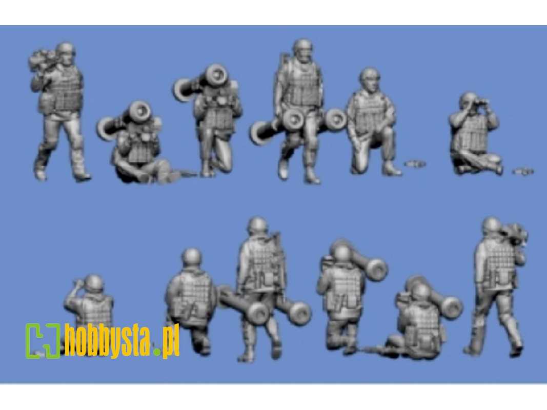 Modern Bundeswehr Soldiers With Anti-tank Weapons (3d-printed) - image 1