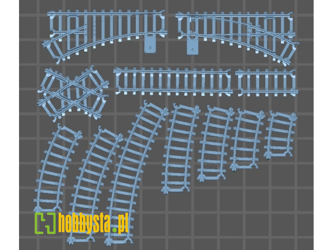 Track And Points For 600 Mm Narrow Gauge (3d-printed) - image 1