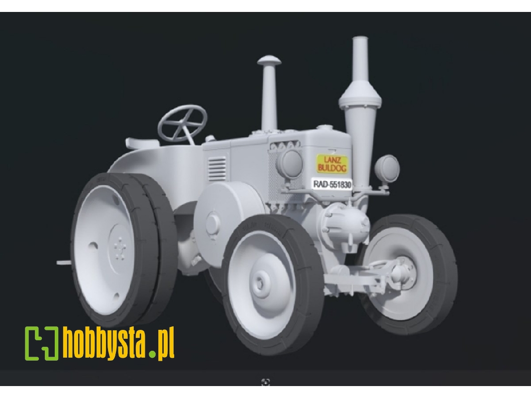 Lanz Buldog Tractor (1939 / 3d-printed) - image 1