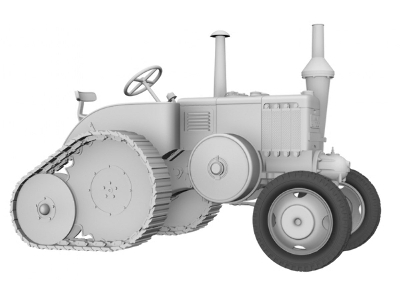 Lanz Buldog With Chain Drive (3d-printed) - image 1
