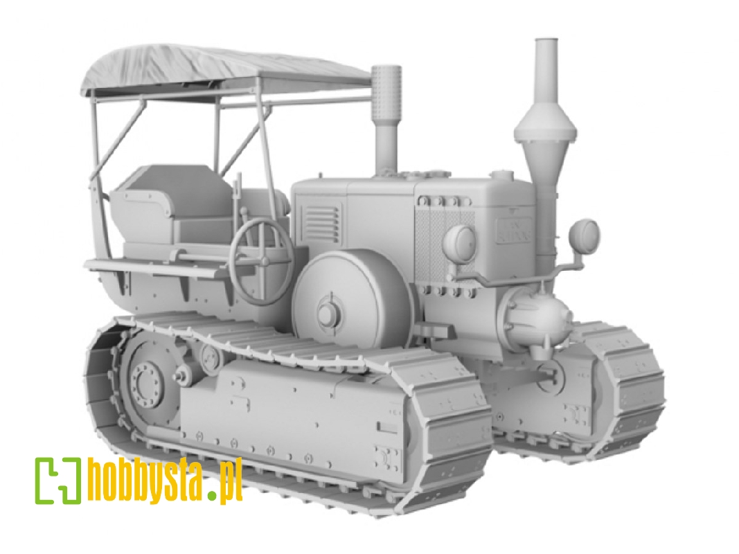 Lanz Bulldog With Solid Chains And Roof (3d-printed) - image 1