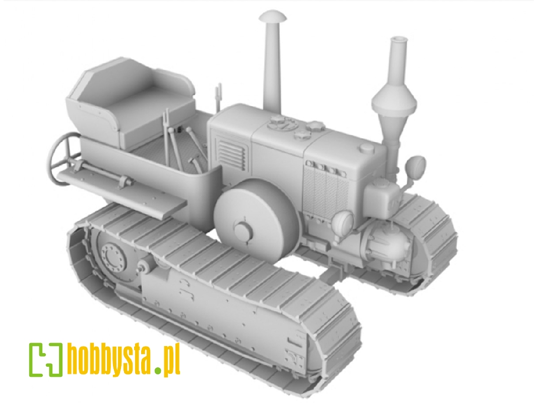 Lanz Bulldog With Solid Chains (3d-printed) - image 1