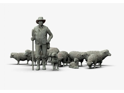 Shepherds And Sheep - image 1