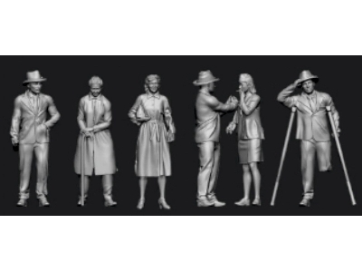 6 Civilians - image 1