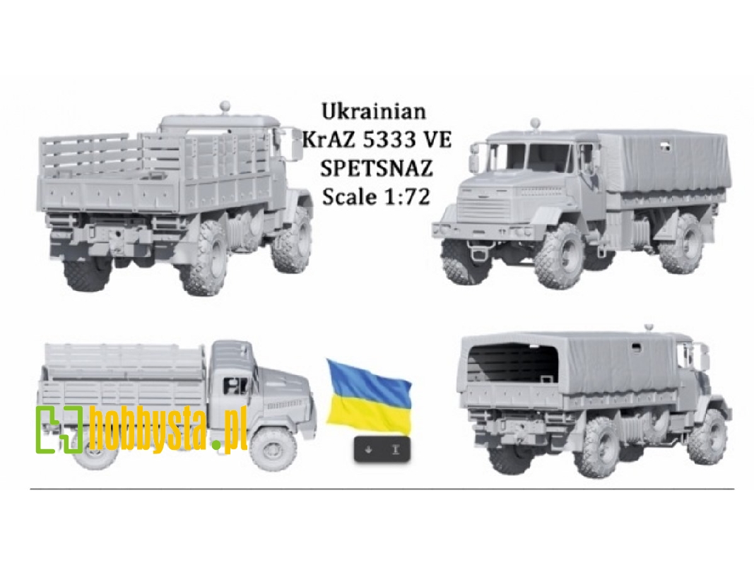Ukrainin Kraz 5333ve (Spetznaz) - image 1