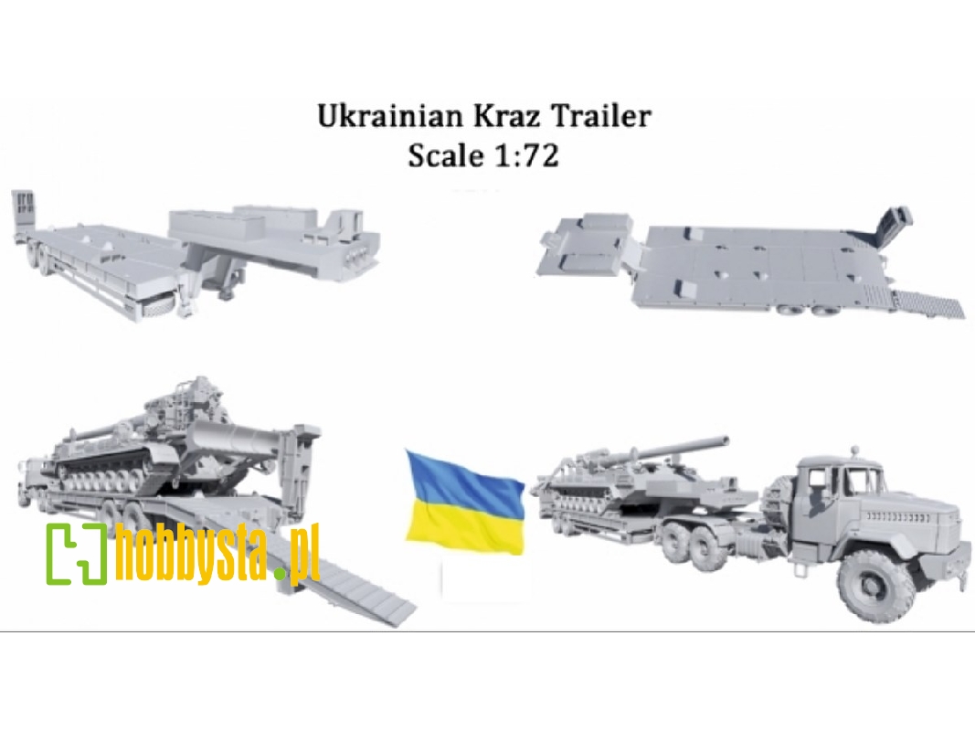 Ukrainian Kraz Tank Trailor - image 1