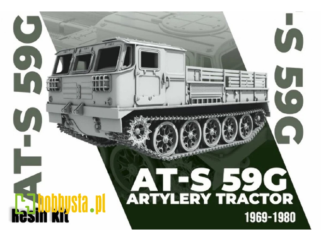 Soviet Artillery Tractor At-s 59 G  (1969-1980) - image 1