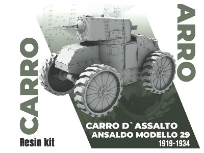 Italian Carro D'assalto Modell 29 (1919-1934) - image 1