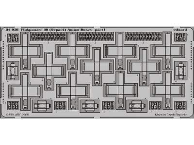 Flakpanzer 38 (Gepard) Ammo.  Boxes 1/35 - Italeri - image 2