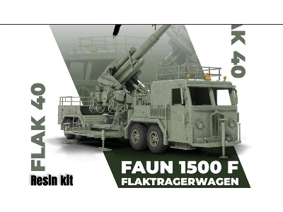 Faun 1500 With 12,8 Cm Flak 40 - image 1