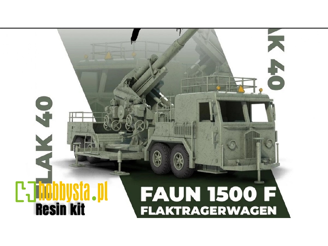 Faun 1500 With 12,8 Cm Flak 40 - image 1