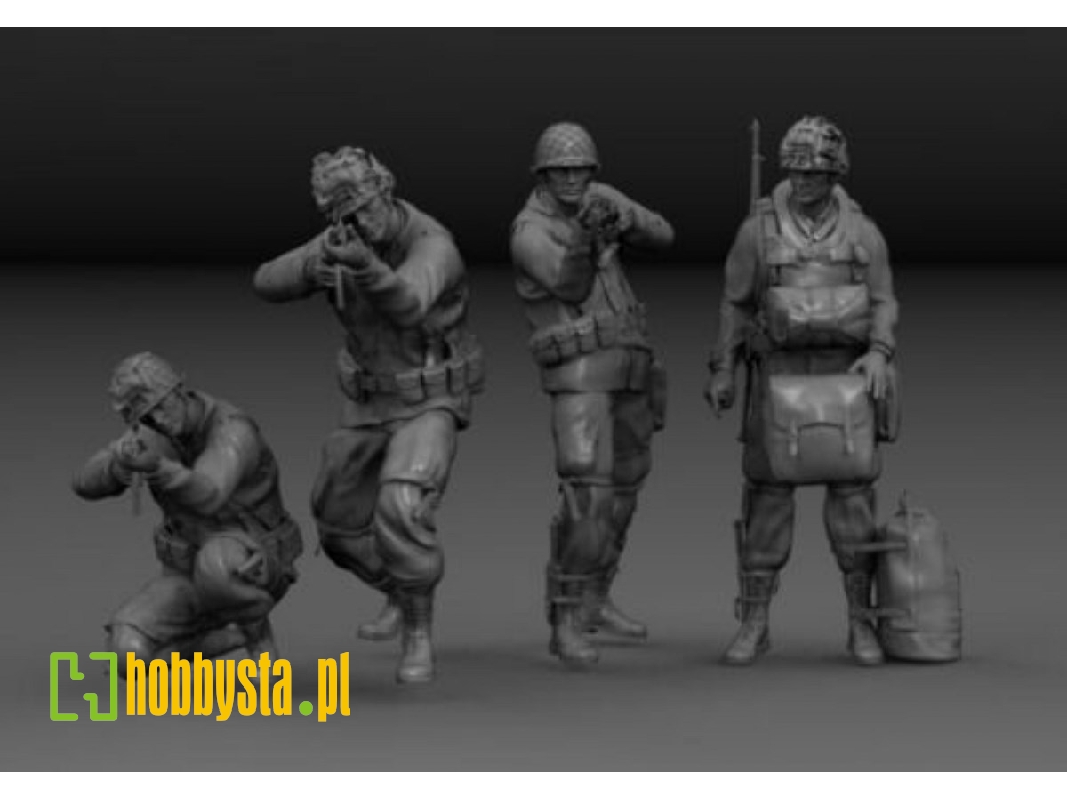Us Paratroopers - Normandy 1944 (4 Figures) - image 1