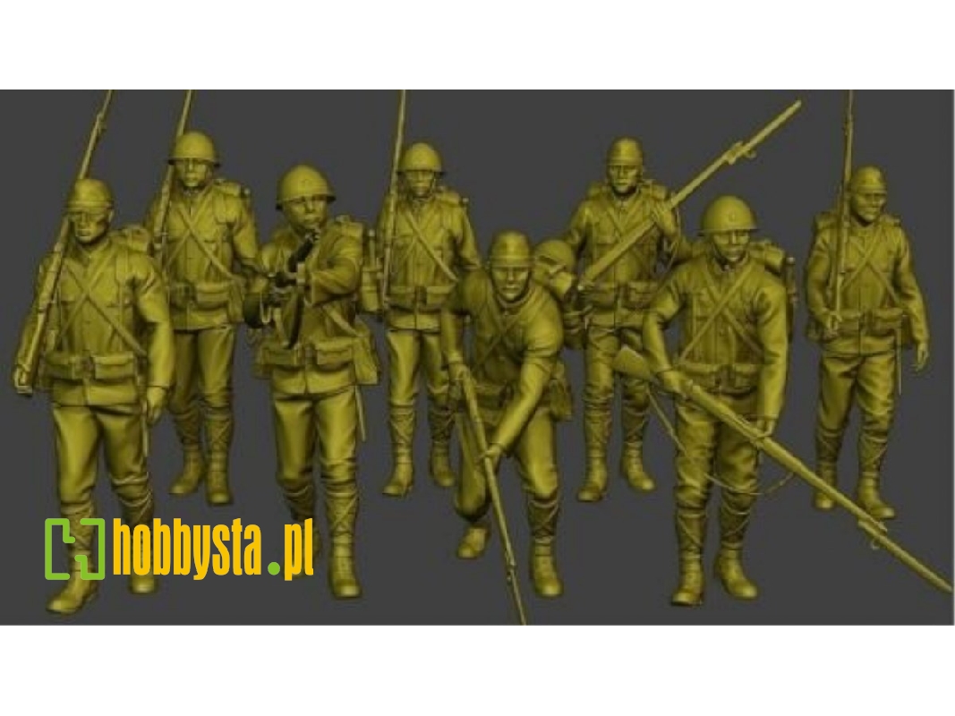 Japanese Infantrymen Standing (8 Figures) - image 1