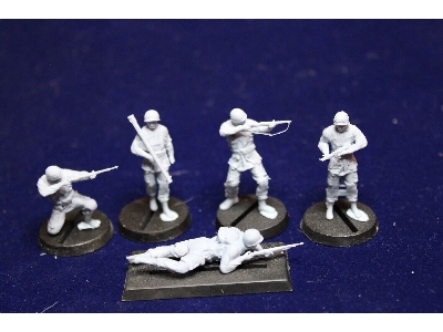 Us Paratroopers Carentan (5 Figures) - image 1