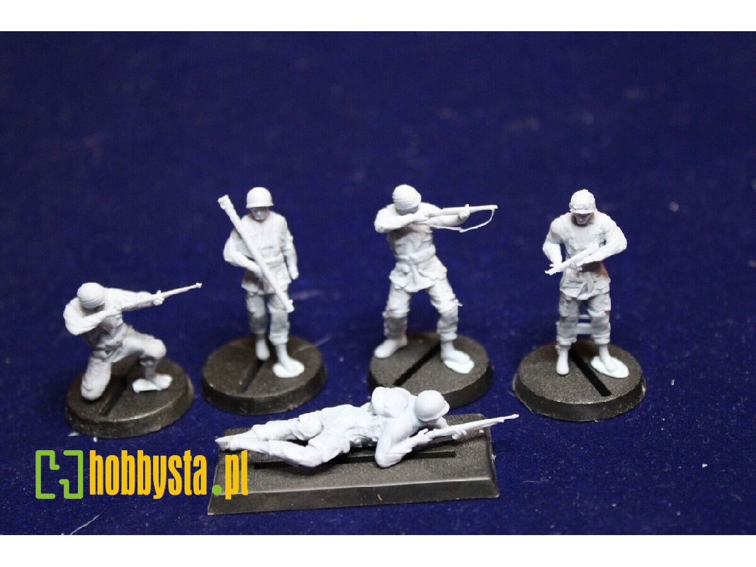 Us Paratroopers Carentan (5 Figures) - image 1