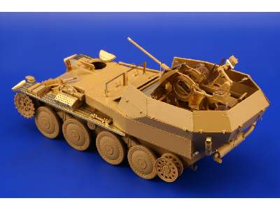 Flakpanzer 38 (Gepard) exterior 1/35 - Italeri - image 5