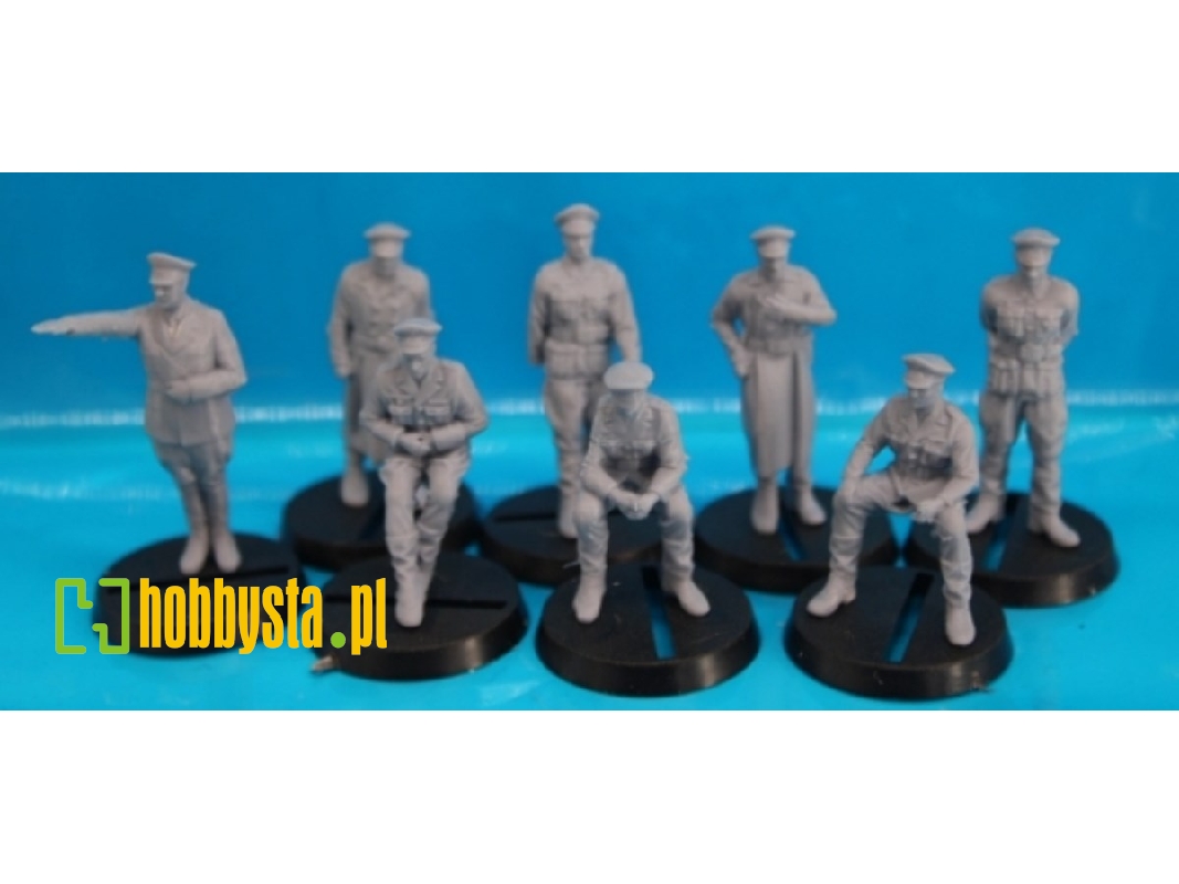 8 German Officers - image 1