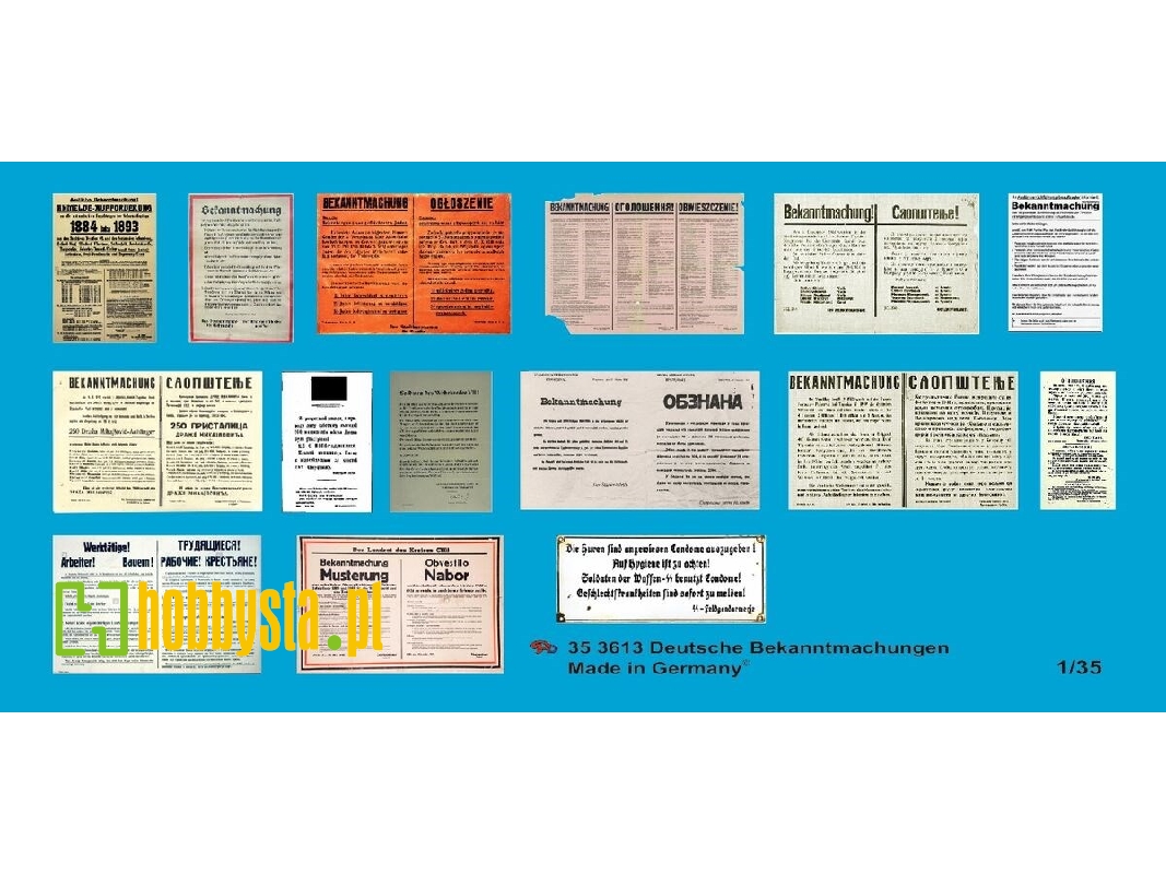 German Wall Announcements - image 1