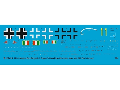 Bf 109 G-14  Maggiore Mario Bellagambi, 2. Gruppo Ct/5. Squadriglia Anr, Osoppo/Italy, March 1945 - image 1