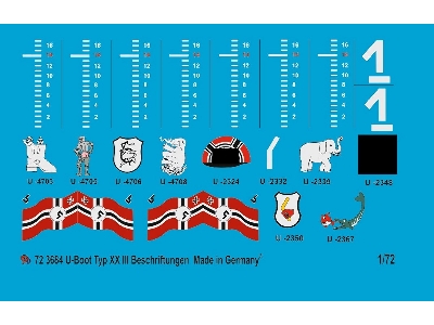 U-boot Type Xxiii Markings - image 1