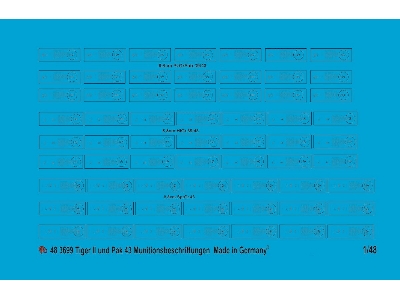 Tiger Ii And Pak 43 Ammo Markings - image 1