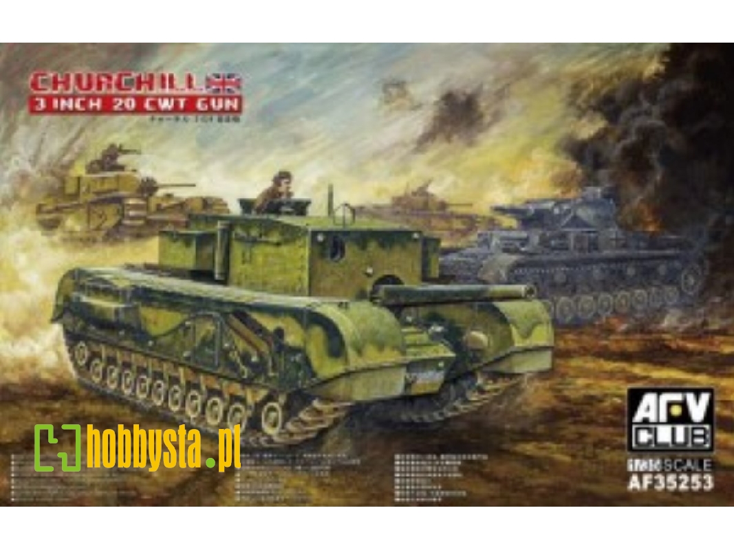 Churchill 3 Inch Cwt Gun - image 1 Churchill 3 Inch Cwt Gun - image 1