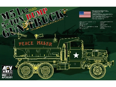 Us M51a2 5-ton 6x6 Dump Gun Truck - image 1