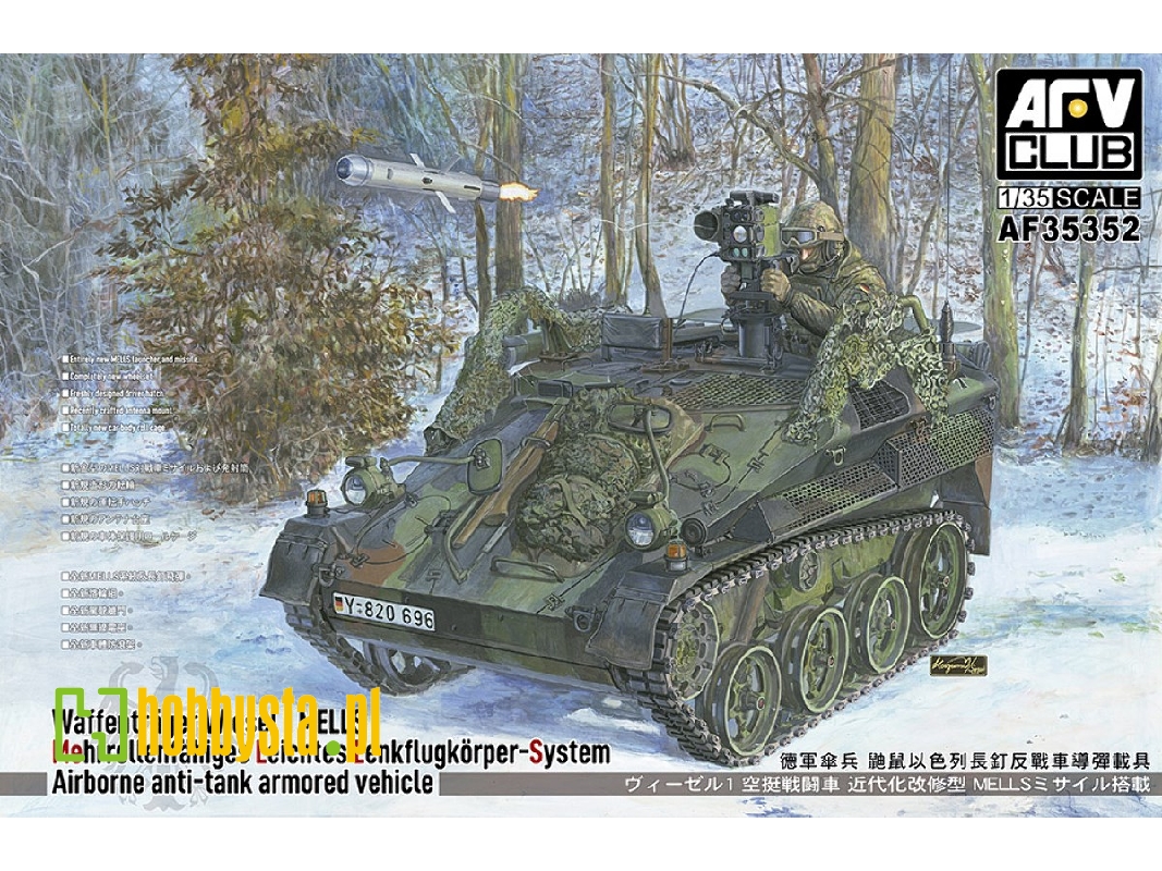 German Army Waffentrager Wiesel 1 Mells Tracked Weapons Carrier - image 1 German Army Waffentrager Wiesel 1 Mells Tracked Weapons Carrier - image 1