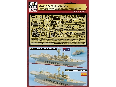 Photo-etched Kit For Adelaide / Santa Maria Class - image 1