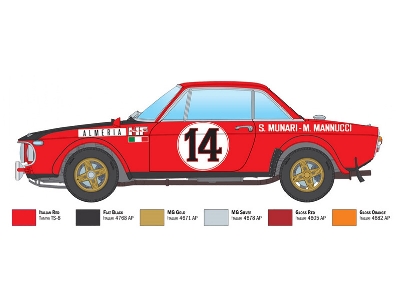 Lancia Fulvia HF Rally - image 4