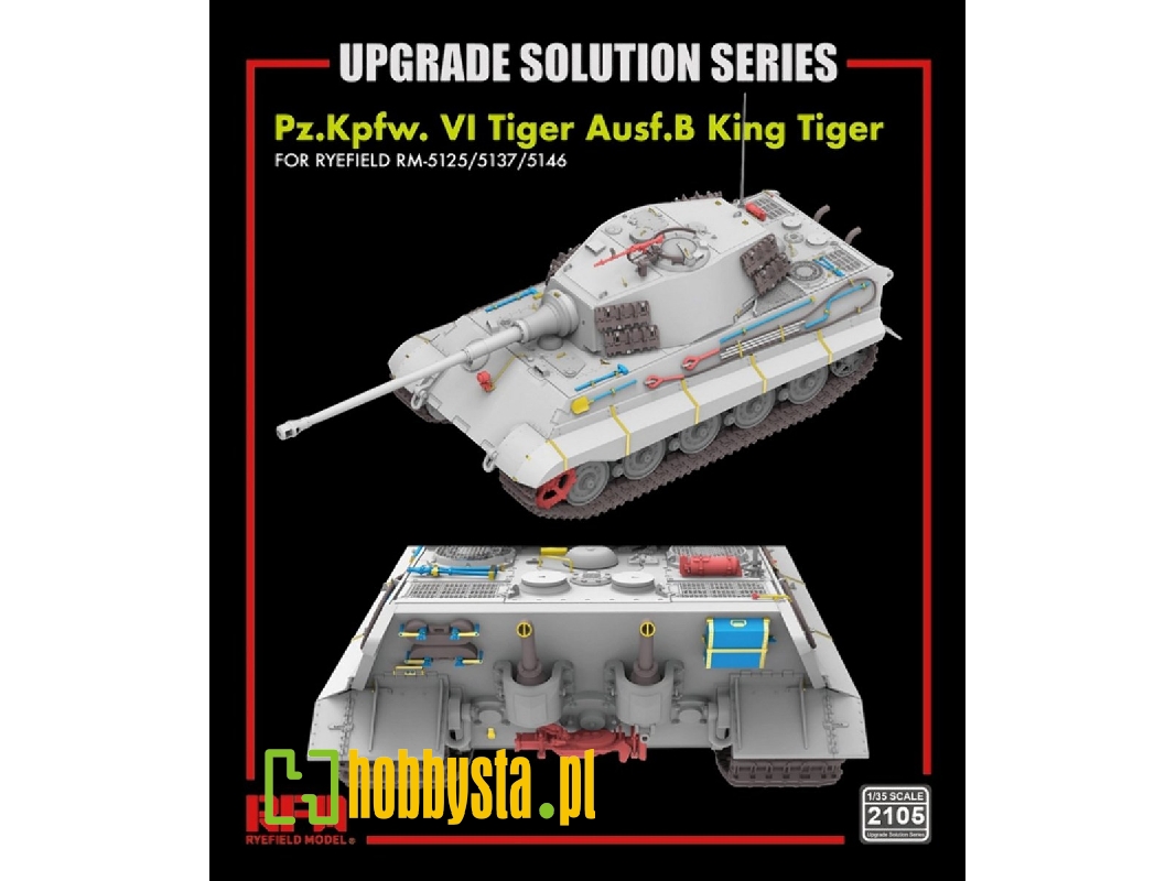 Upgrade Set For Kingtiger For Rye Field Model 5125 / 5137 And 5146 - image 1