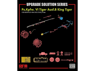 Upgrade Set For Kingtiger For Rye Field Model 5125 / 5137 And 5146 - image 2