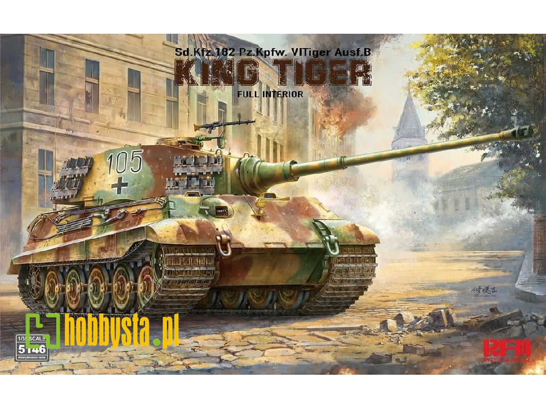 Sd.Kfz.182 Pz.Kpfw. Vi Tiger Ausf.B King Tiger Full Interior - image 1