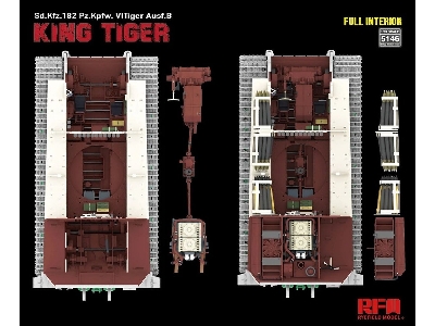 Sd.Kfz.182 Pz.Kpfw. Vi Tiger Ausf.B King Tiger Full Interior - image 5