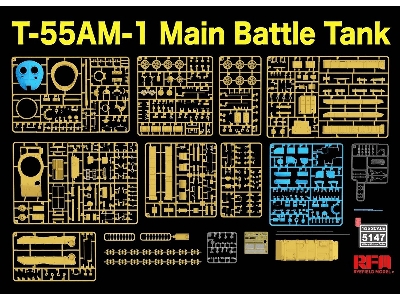 T-55 Am-1 Main Battle Tank With Workable Tracks - image 5